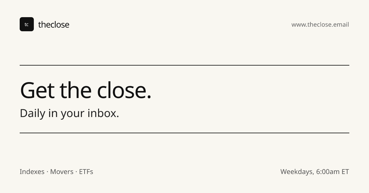www.theclose.email image